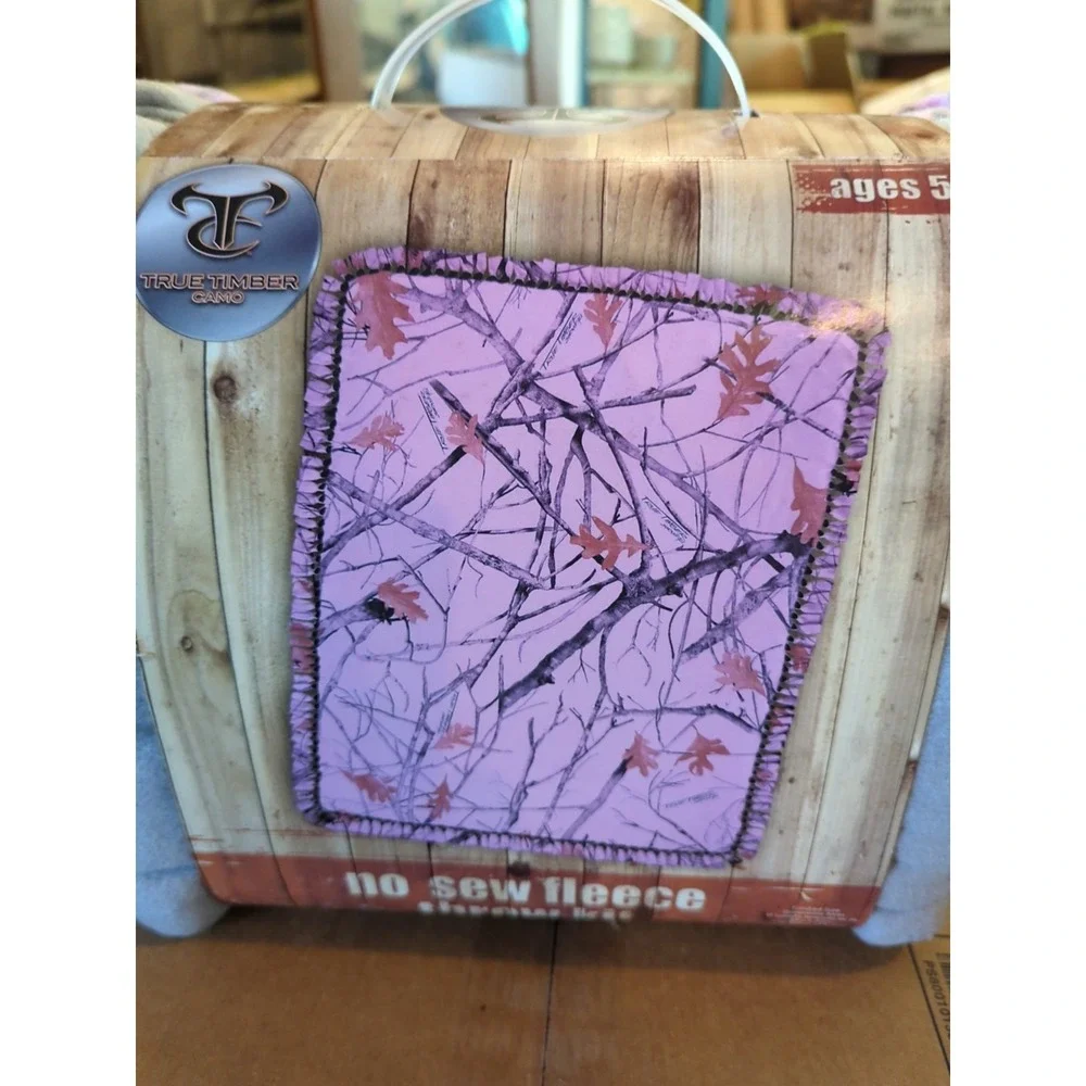 New No Sew Throw DIY Blanket Kit Fleece Finish‎ 43